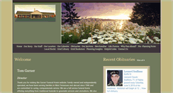 Desktop Screenshot of garnerfuneralhome.net